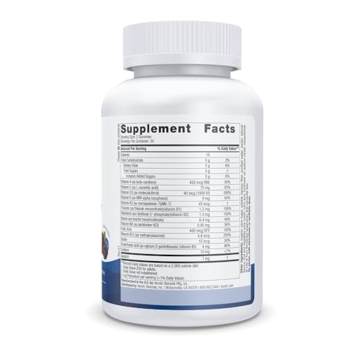 image for Nordic Naturals Men's Multivitamin Gummies, Mixed Berry - 60 Gummies -