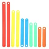 Alipis Kit de 10 Piezas de Materiales Manipulativos Montessori Aula, Herramienta de Aprendizaje de Ángulos para Primaria, Útiles Escolares de Formas Geométricas Coloridas para Enseñanza