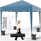 Montage rapide et transport pratique pour une mobilité parfaite : Cette pergola est assez légère pour être installée par une seule personne. Une fois pliée, elle se range dans son sac de transport fourni, faisant de cette tonnelle pliante 3x3 imperméable la solution idéale pour les sorties spontanées.