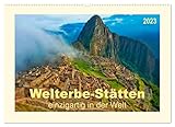 Welterbe-Stätten - einzigartig in der Welt (Wandkalender 2023 DIN A2 quer), Calvendo Monatskalender - Peter Roder 