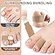 10 Stück Trigger Finger Schiene,Finger Klammer Schiene Fingerbandage für Kleiner Finger, mittelfinger, ringfinger, Bandage Finger, Verstellbare Fingerschutz