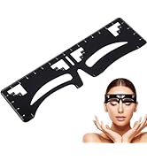 POPETPOP Eyebrow Designer brow mapping ruler Eyebrow Ruler Stencils Eyebrow Shaping Stencil eyebr...