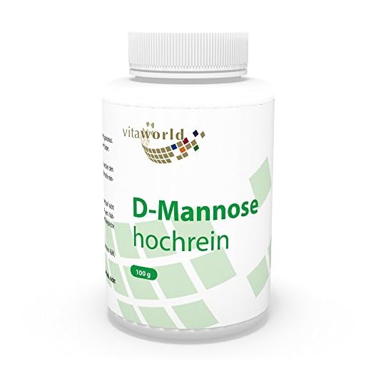 D-Manosa en polvo 100g Vita World Farmacia Alemania - Vejiga - Tracto Urinario