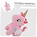 Alasum Muñeca de Unicornio de Peluche Juguete Suave para Niñas Regalo de Cumpleaños Cojín Decorativo para Sofá y Cama de Diseño de Dibujos Animados Imagen de Alasum Muñeca de Unicornio de Peluche Juguete Suave para Niñas Regalo de Cumpleaños Cojín Decorativo para Sofá y Cama de Diseño de Dibujos Animados