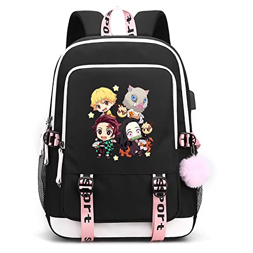 Marketair Anime Backpack Laptop Bag Large Casual Daypack Cosplay Backpack Travel Backpack #TOP1