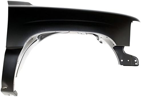 Compatible with Chevy Silverado Truck & Tahoe Front Fender Quarter Panel Primed Steel Right Side