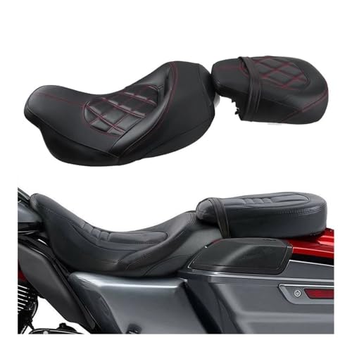 Asiento de motocicleta Touring Road King Street Glide Classic 2009-2022 3