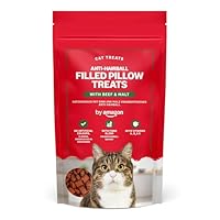 by Amazon Katzen-Leckerlis – Anti-Haarball-Kissen, Rind und Malz, 70 g