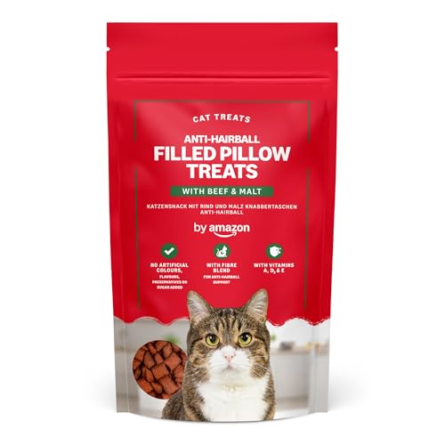 Katzen-Leckerlis – Anti-Haarball-Kissen, Rind und Malz - 70 g