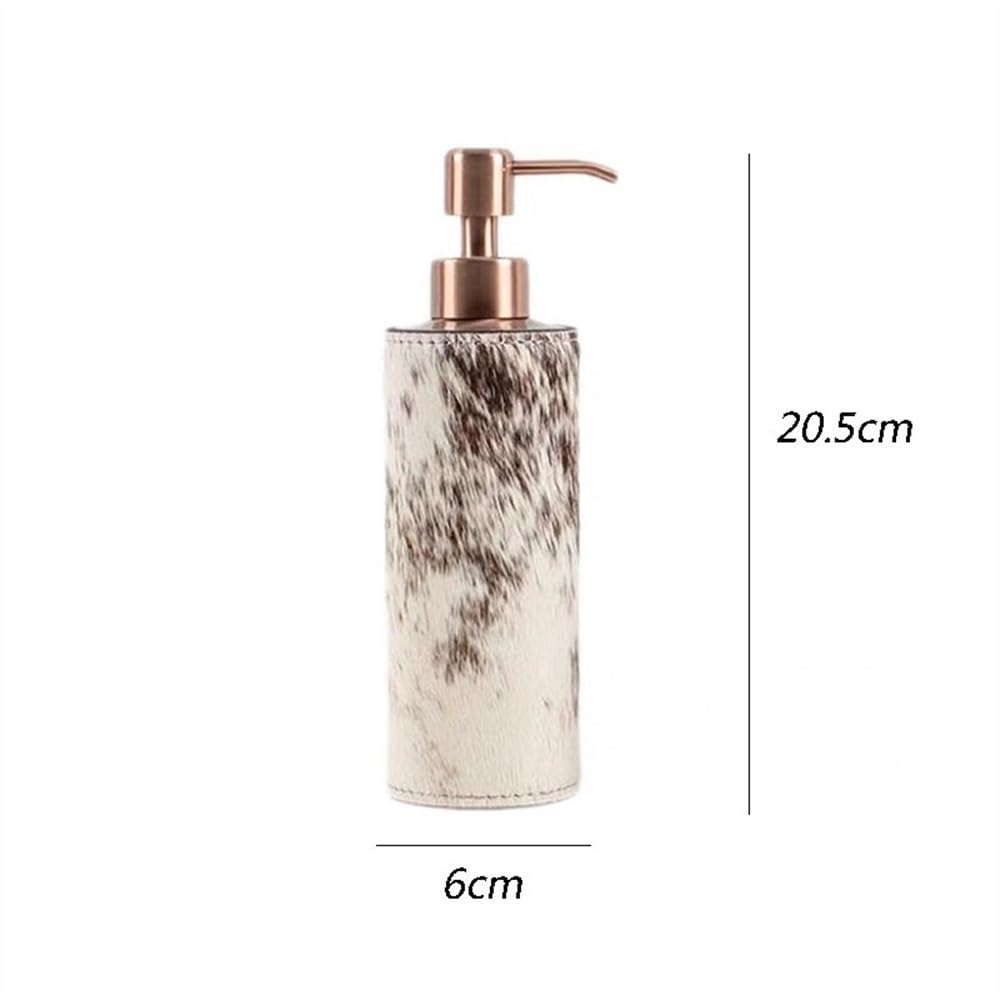 flüssigkeitsspender mit pumpe in küche und bad Leichte, luxuriöse, kreative Spenderflasche aus Pferdehaar aus Metall, Shampoo-Druckflasche, hochwertige Hotel-Badezimmerdekoration, Seifenspender auf de