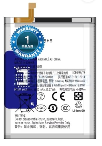 Image of EB-BN770ABY Battery for Samsung Galaxy Note 10 Lite N770F Battery with 1 Year Warranty** (D109)