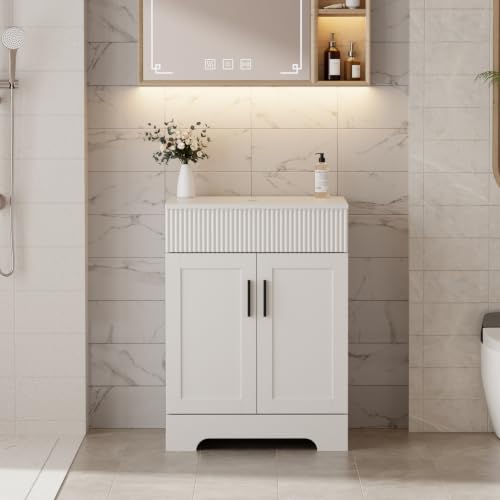 Eclife 24" Modern Freestanding Vanity