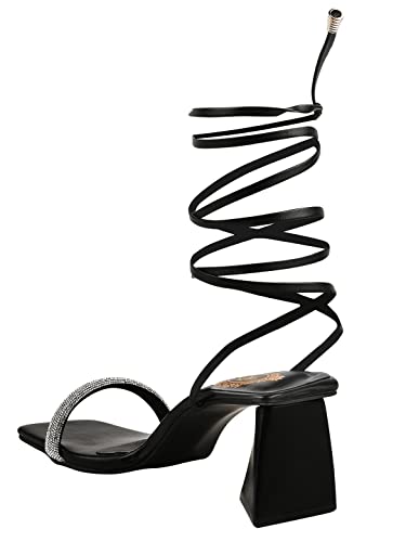 Image of Shoetopia Women & Girls Stutted Strap Heeled Sandals