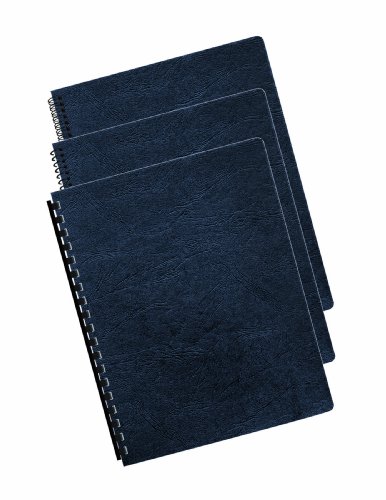 Fellowes 52136, Presentation Covers - Oversize Letter, Navy, 200 Pack #TOP4