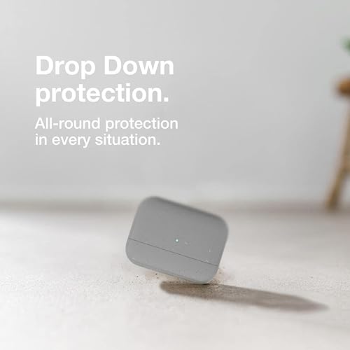 Miniatura 2 de Woodcessories - Funda biodegradable para AirPods Pro Cover, AirPods Pro 2, carga inalámbrica, gris biomaterial