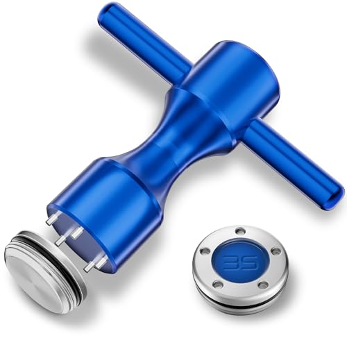 Gofotu Golf Weight 2pcs 5g/10g/15g/20g/25g/30g/35g/40g Golf Weights Wrench Kit Compatible with Titleist Scotty Cameron Putter Newport (35g)
