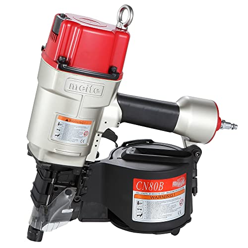 Meite Cn80B 15 Degree 2-Inch To 3-1/4-Inch Industrial Coil Siding Nailer Or Framing Nailer #TOP21