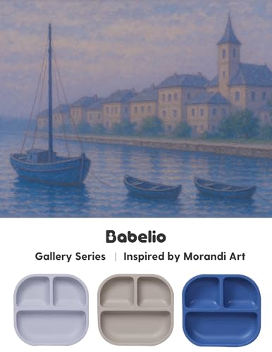 Babelio Silicone Divided Suction Plates (3-pack) — view 2
