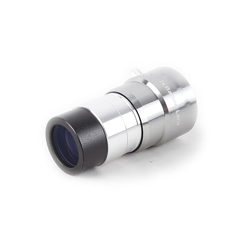 Barlow 2X para telescopio: evita comprar múltiples oculares y duplica tu potencia 3