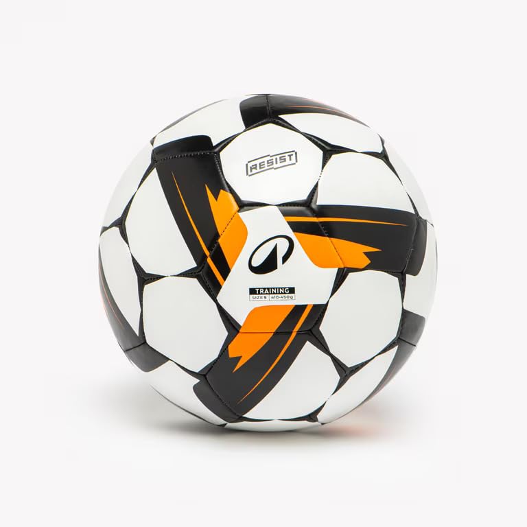 Kipsta Football Resist Size 5 Machine Stitched, Rubber Coating Suitable for All Surface Soft & Wet Ground, Hard Ground with Grass & Artifical Turf, International Match Ball-image-27