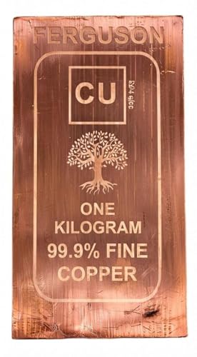 Image of FERGUSON 99.99% PURE COPPER 1 KG (1 KILO) (1 kg)