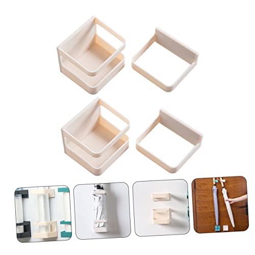 STOBAZA 2 Pçs Suporte De Guarda-Chuva Montado Parede Suportes De Estante Porta-Chaves Porta-Chaves P