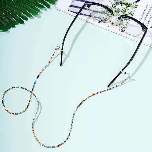 Jmkcoz Beaded Eyeglass Chains for Women Girls Eye Glasses String Holder Mask Lanyard Sunglasses Strap Eyewear Retainer - Thumbnail 5