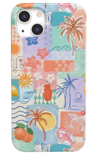 Casely iPhone 13 Case | Tropical Heat | Beachy Collage