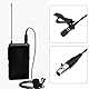The Lord of the Tools 4-poliges XLR-Miniatur-Lavaliermikrofon Kompatibel mit Shure Body Pack-Sender 150 cm