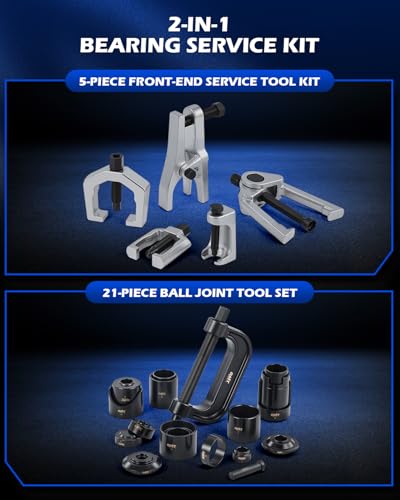 image for Orion Motor Tech Ball Joint Tool Kit, 26 Piece Master Ball Joint Remov