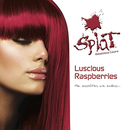 Splat Rebellious Colors Hair Coloring Kit - Luscious Raspberries (Pack Of 3) #TOP7
