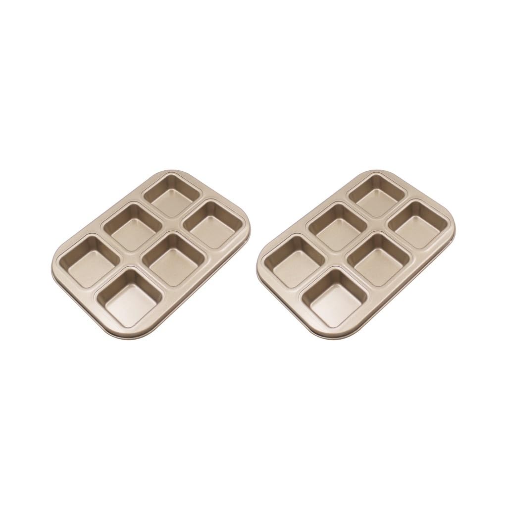 Moule à muffins carrés antiadhésif pour ne plus jamais rater le démoulage de vos pâtisseries