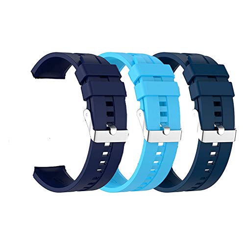 FitTurn Watch Bands Quick Release Compatible with Realme Watch Band Replacement 20mm Soft Silicone...