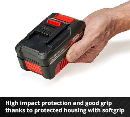 Einhell 18V 4.0Ah Lithium-Ion Battery and Charger Starter Kit, Power X-Change, Universally Compatible With All Einhell PXC Power Tools And Garden Machines, packaging may vary 4512042 6 Einhell 18V 4.0Ah Lithium-Ion Battery and Charger Starter Kit, Power X-Change, Universally Compatible With All Einhell PXC Power Tools And Garden Machines, packaging may vary 4512042 - Image 6