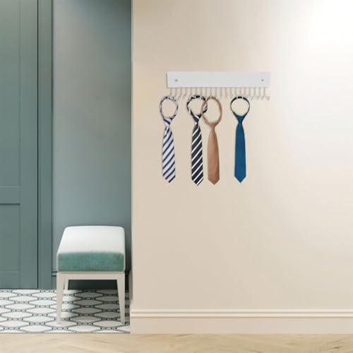 Rangement pratique pour placard ceintures et cravates - 8