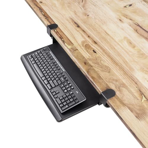 Opiniones y reviews de Cajones para teclados y plataformas para comprar online. 48 EHO Prime - Bandeja para teclado con abrazadera de computadora, cajón retráctil deslizante para debajo del computadora, plataforma ergonómica para ahorrar espacio para teclados...