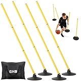 GHB Agility Poles 4 Pack 50