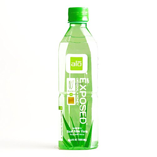 Bebida de Aloe con Miel Alo Exposed 16.9 oz Pack x2