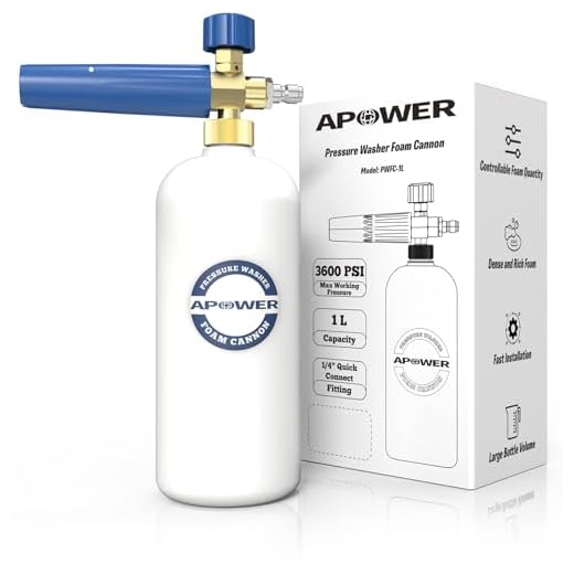APOWER Pressure Washer Foam Cannon
