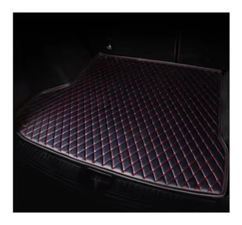 Tapis coffre de protection élégant Model 3 2019 design sport noir rouge
