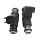 Germban 27709–06A 2 Stück Kraftstoffeinspritzer, passend für für Harley Davidson Dyna Blackline Breakout Road King Glide Fatboy Softail 2006–2015