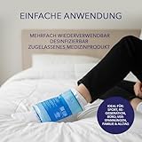 IEA Medical Kalt Warm Kompressen | 3er Set | 12x20 cm | Kühlpacks für Prellungen, Insektenstiche und anderen Verletzungen | wiederverwendbare Gel-Kühlkissen (3er Set Kompresse M)