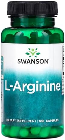 L-Arginina 500mg Swanson 100 Capsulas Importado