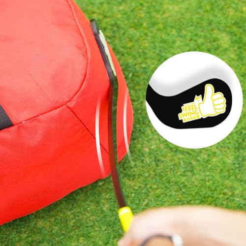 Correction du swing de golf efficace avec bâton de simulation