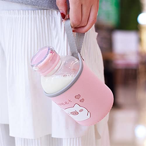 Leuke Cartoon Waterfles Beschermhoes Vacuüm Geïsoleerde Zak Glas Cup Bescherming Set Draagbare Sport Camping Water Cup… - Image 5