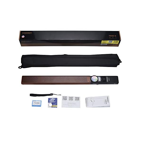 Yongnuo YN360 III – Verbesserte LED-Videoleuchte mit einstellbarer Farbtemperatur 3200 K-5600 K – Bild 8