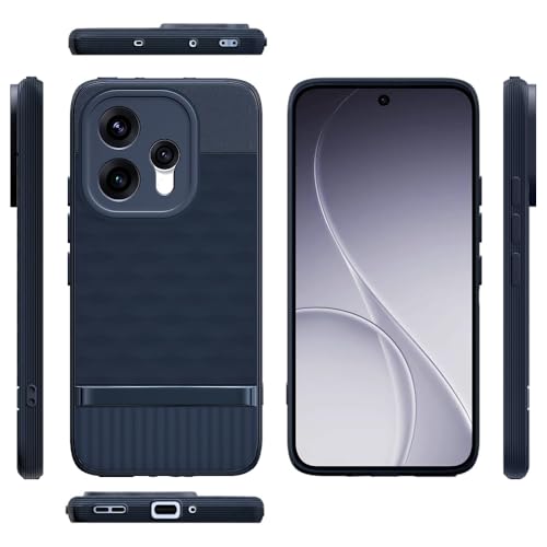 Image of Shockproof Case Compatible with Oppo Reno15 5G | Full Camera Protection | TPU Flexible Back Cover for Oppo Reno15 5G (Steel Blue)