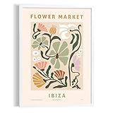 REINDERS Gerahmtes Bild, Flower Market - Ibiza, Küche, 