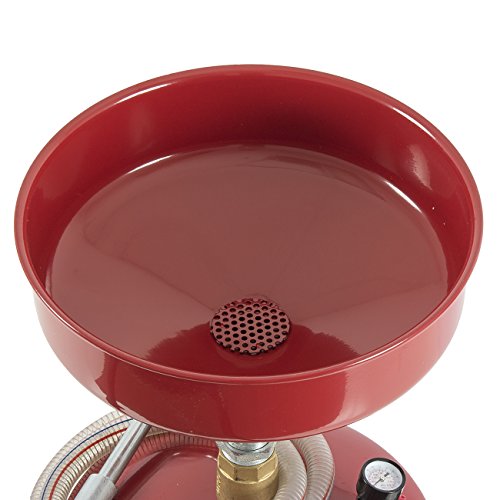 image for ARKSEN 20 Gallon Waste Oil Change Tank, Portable Air Operated Fluid Dr