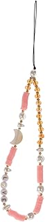 UKCOCO Correias Para Celular Cordão Para Telefone Para Celular Cordão Rosa Cordão Para Celular Cordão Branco Cordão Pérola Cordão Branco Valência Cordão Para Celular Luz Pingente De Luxo